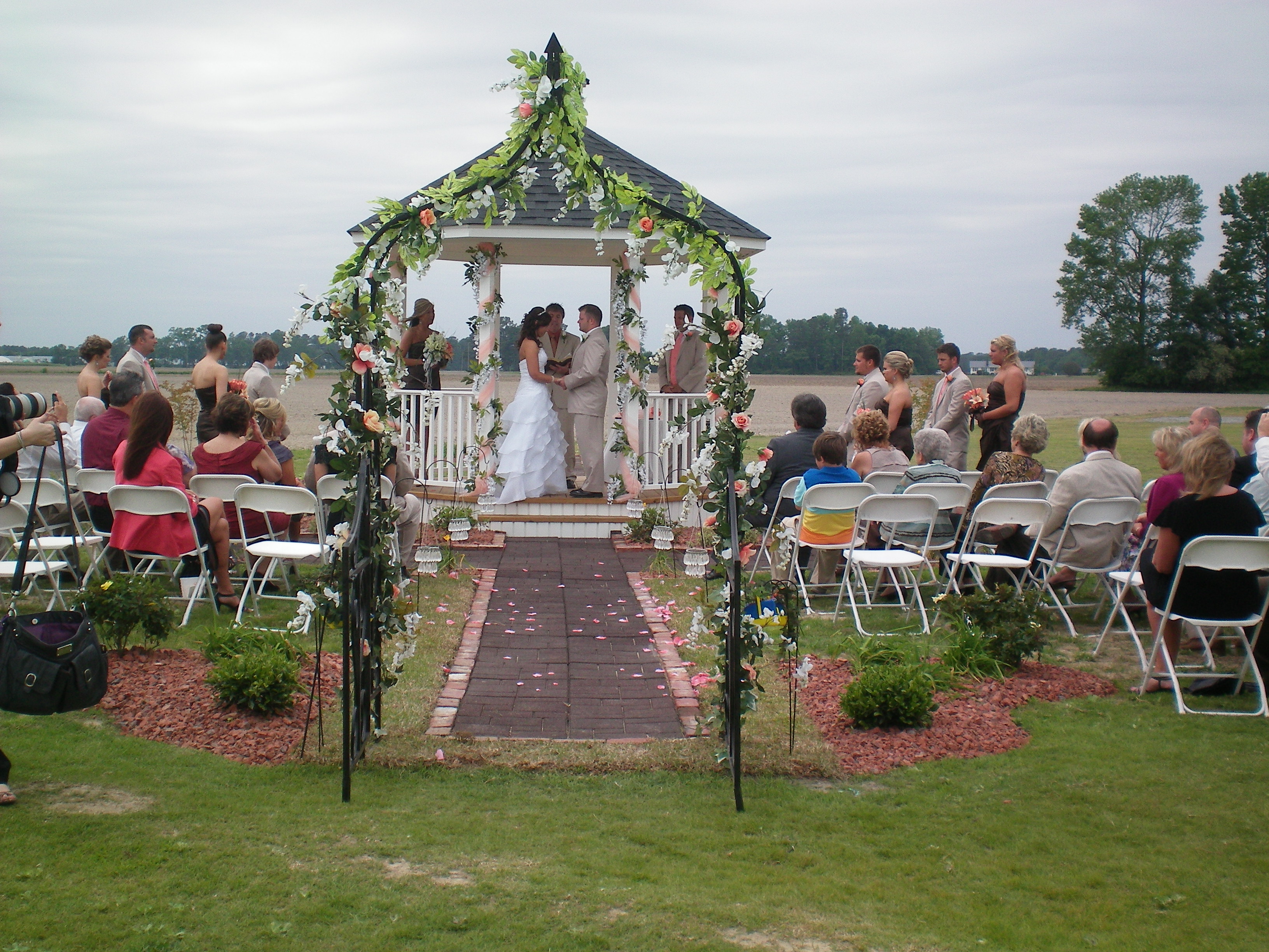 Brittany and Joseph got married in April 2012 at Hamstead Acres in LaGrange, NC